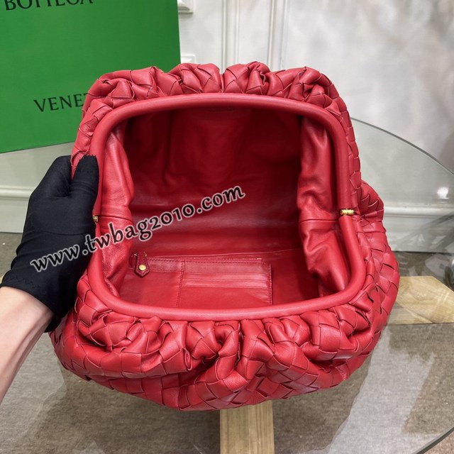 Bottega veneta高端女包 98062 寶緹嘉升級版大號編織雲朵包 BV經典款純手工編織羔羊皮女包  gxz1186